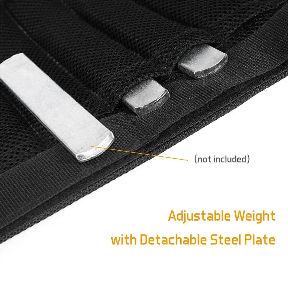 2 PCS 16kg Loading Ankle Weighted Adjustable Exercise Weight Leggings Wraps Leg Strength Training for Fitness Workout Running