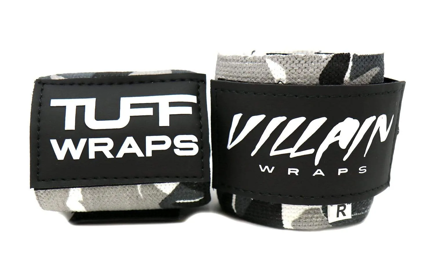 24" Villain Wrist Wraps - Black Camo
