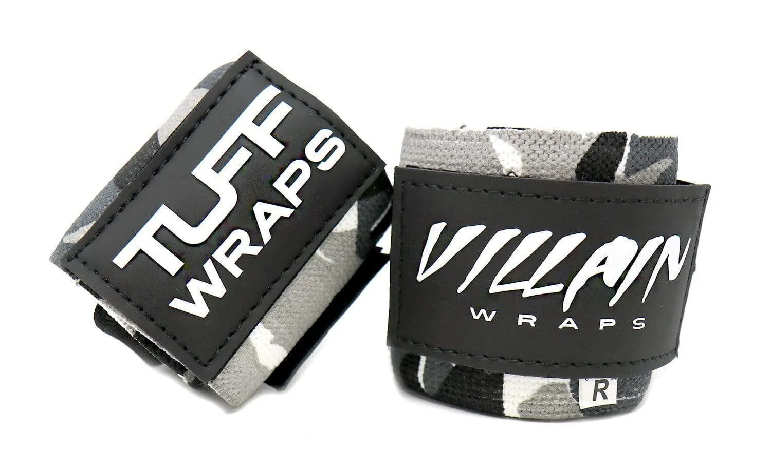 24" Villain Wrist Wraps - Black Camo
