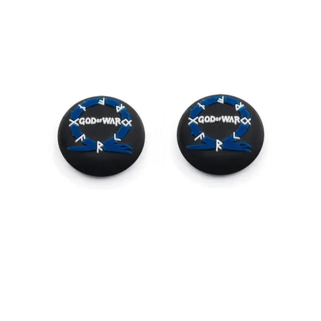 2Pieces Universal Game Controller Silicone Thumb Grip Cap