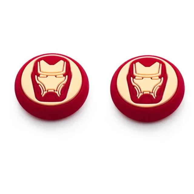 2Pieces Universal Game Controller Silicone Thumb Grip Cap