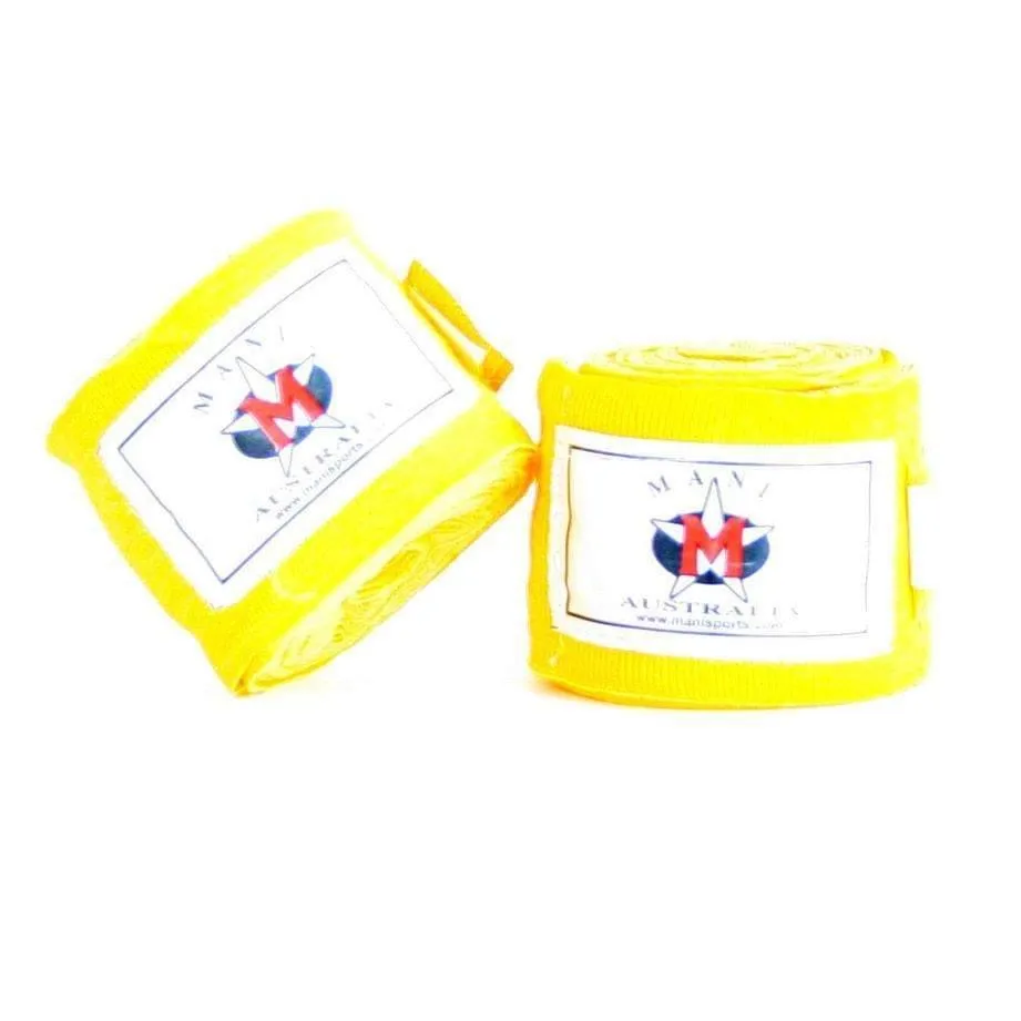 4 METER ELASTICATED BOXING WRAPS FOR HANDS
