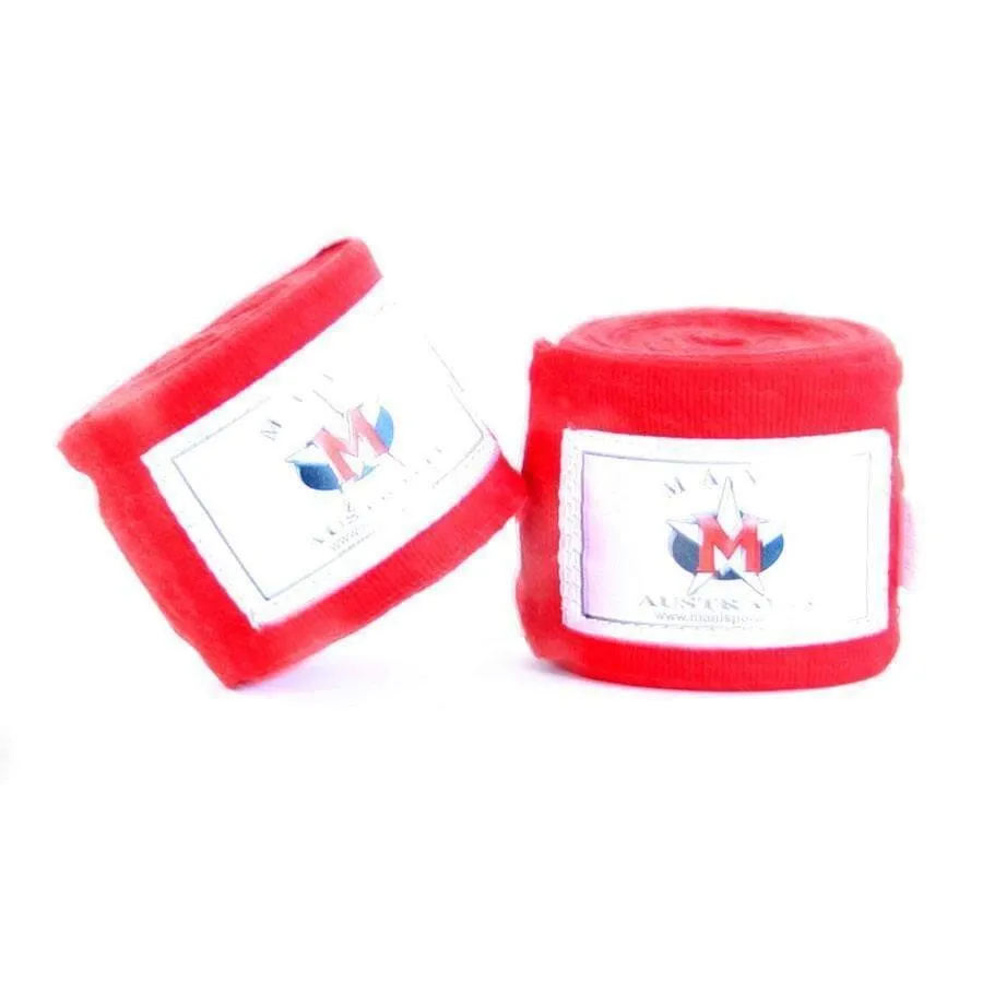 4 METER ELASTICATED BOXING WRAPS FOR HANDS