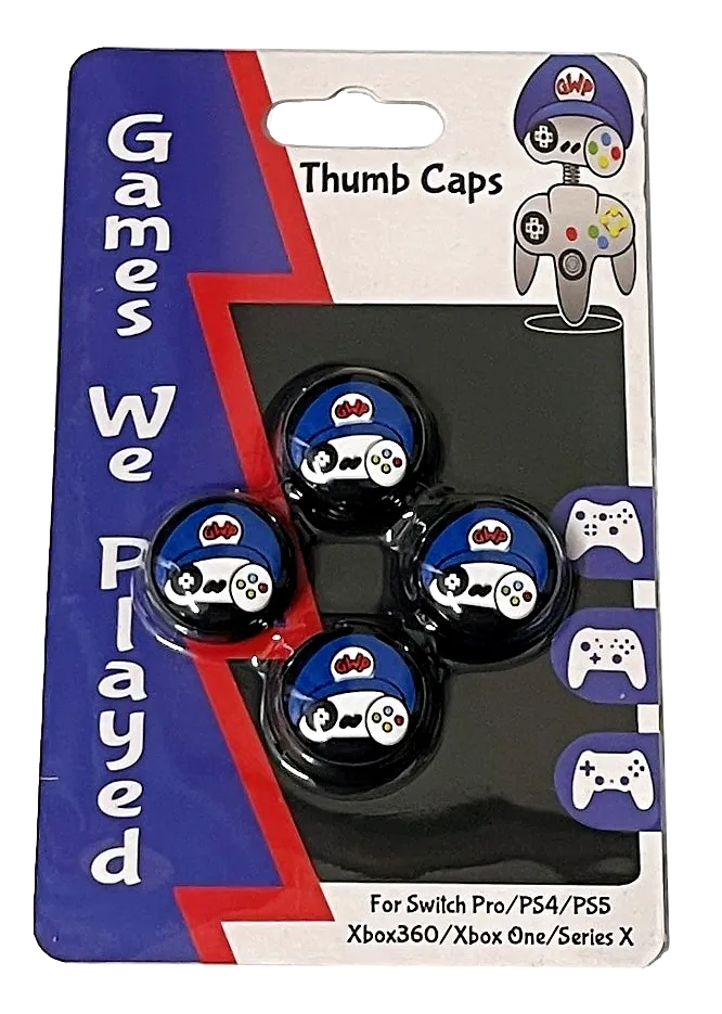 4 x Analogue Thumb Grips For PS4 PS5 XBOX ONE Xbox Series X Toggle Cover - Tendy