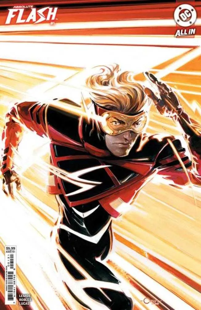 Absolute Flash #1 Cover B Clayton Crain Card Stock Variant *1 copy per customer*