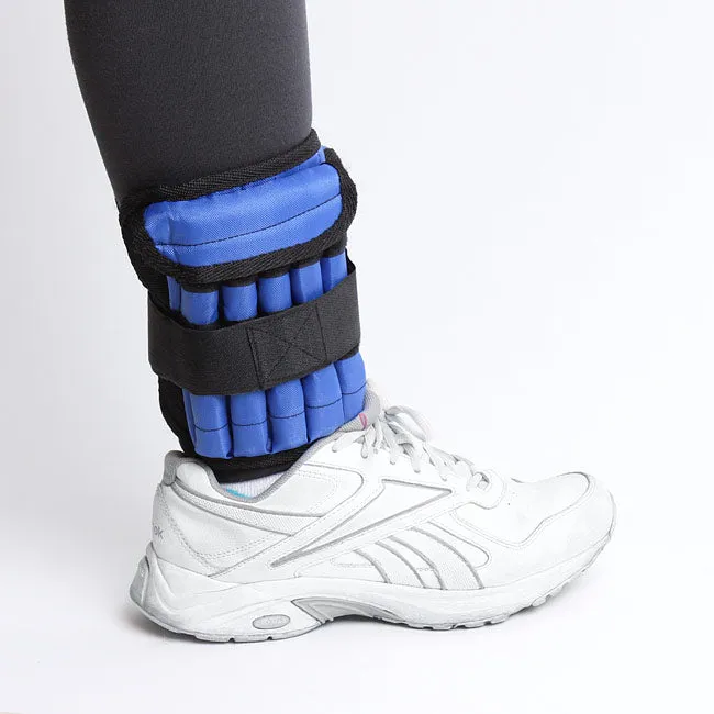 Beach Body Ankle Weights - Blue 10lbs total