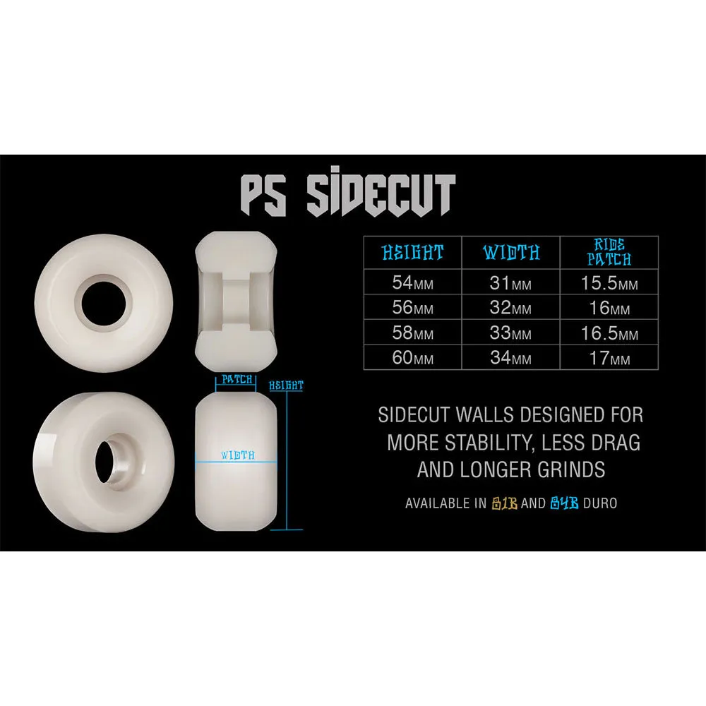 Bones - Tony Hawk T-Bone II 58MM 84B P5 Sidecut SPF Skateboard Wheels