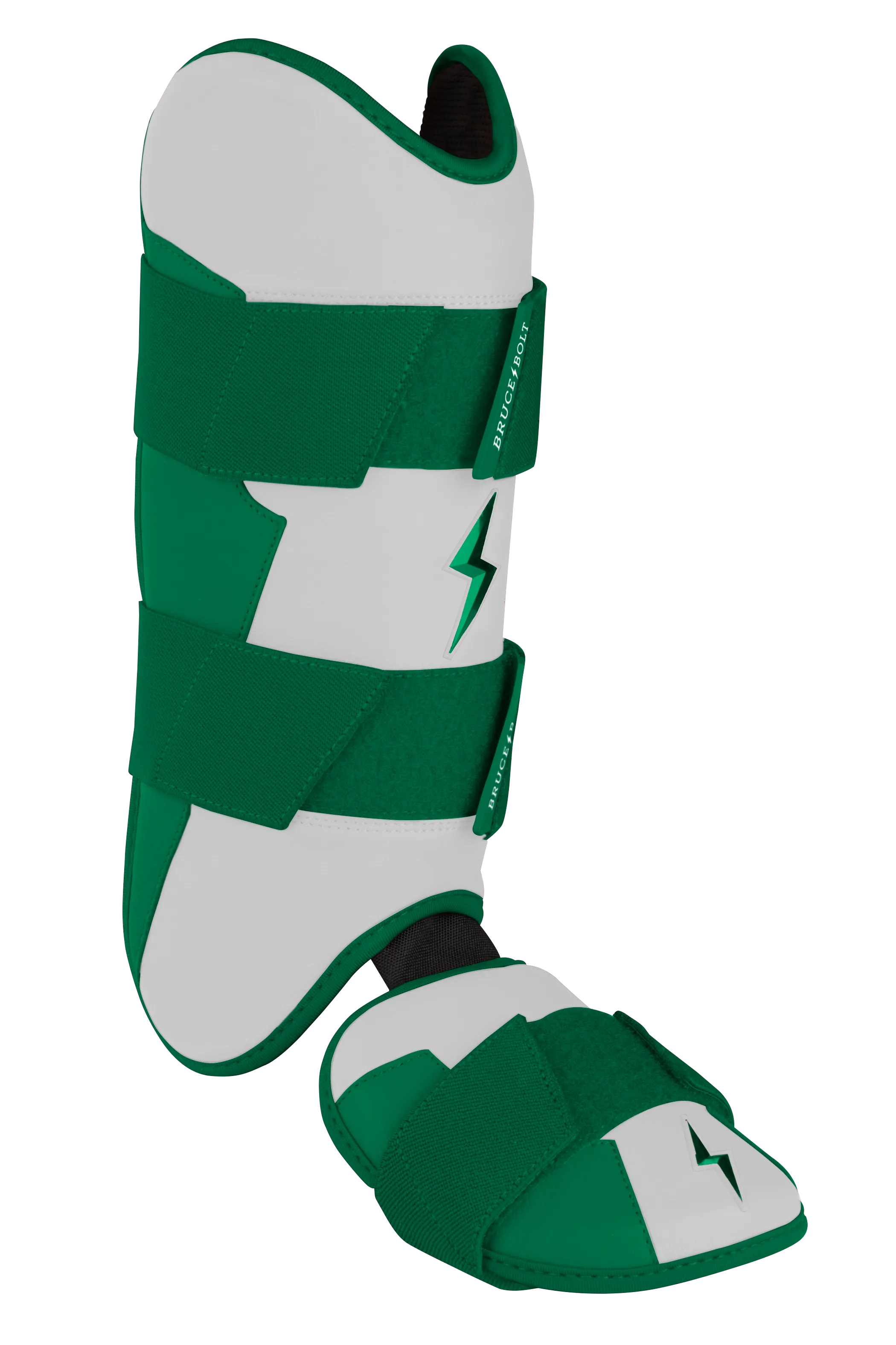 BRUCE BOLT Chrome Series Leg Guard - GREEN