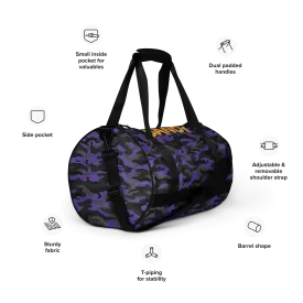 Camo gym bag