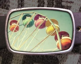 Ferris Wheel Ride Belt Buckle