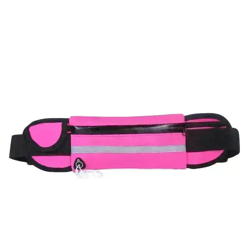 Fitness Waist Bag With Pocket Slim Running Jogging Belt Fanny Pack Bag For Hiking Cycling Workout Sports Gym