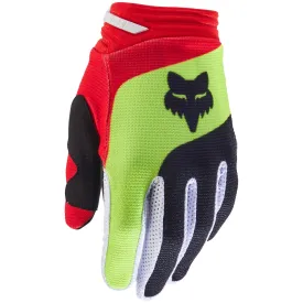 Fox Racing Youth 180 Ballast Standard Offroad Gloves Black/Red