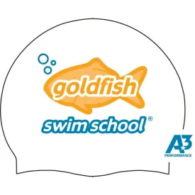 Goldfish Swim School Silicone Cap