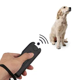Handheld Dog Repellent, Ultrasonic Infrared Dog Deterrent, Bark Stopper   Good Behavior Dog Training