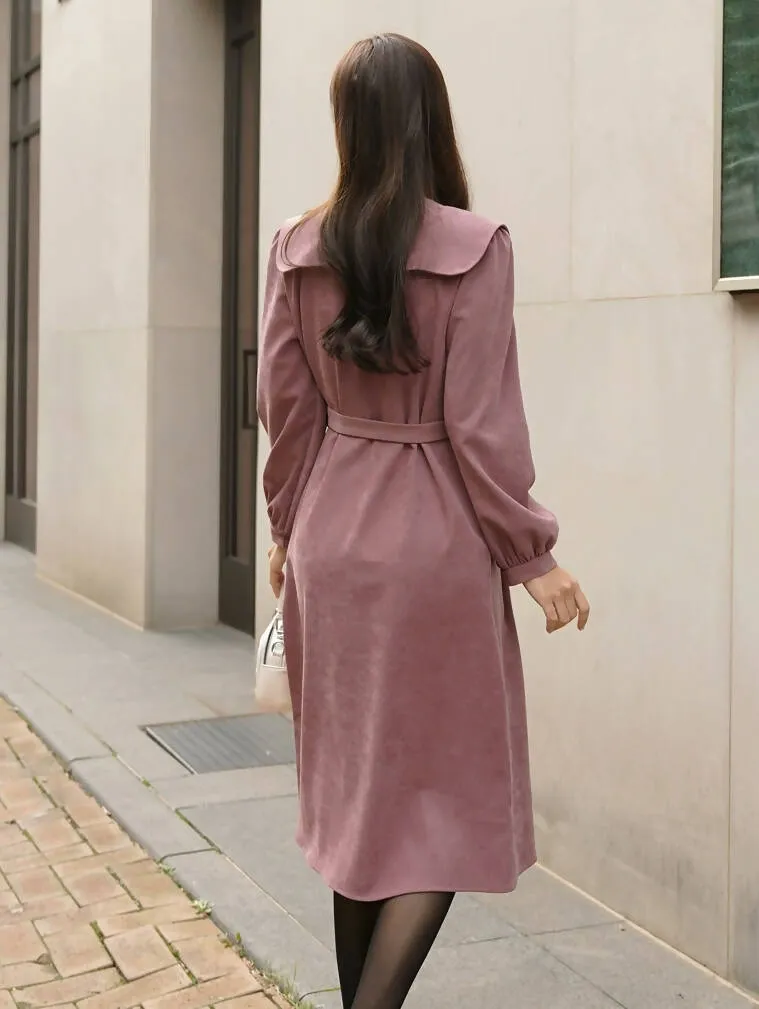 Jumela Color Dress   Belt SET