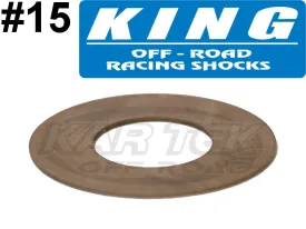 King Shocks Rebound Or Compression Valving Shims 0.015" Thick 1.600" Outside Diameter 0.625" ID
