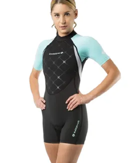 Lavacore Lavaskin Women's Sporty Shorty Ladies Shortie One Piece Rash Guard