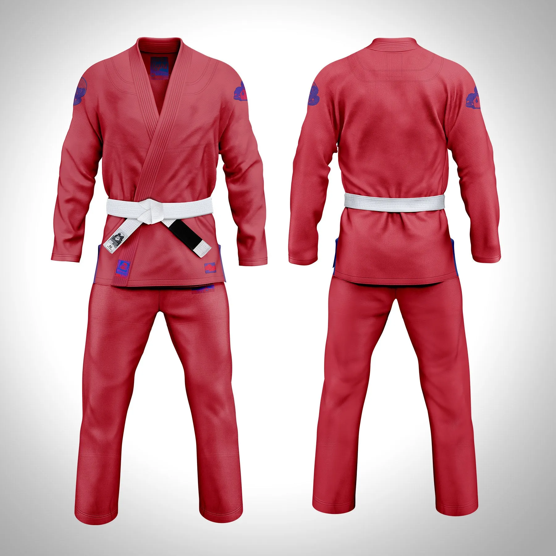 Magenta Ultra Light Pearl Weave Gi