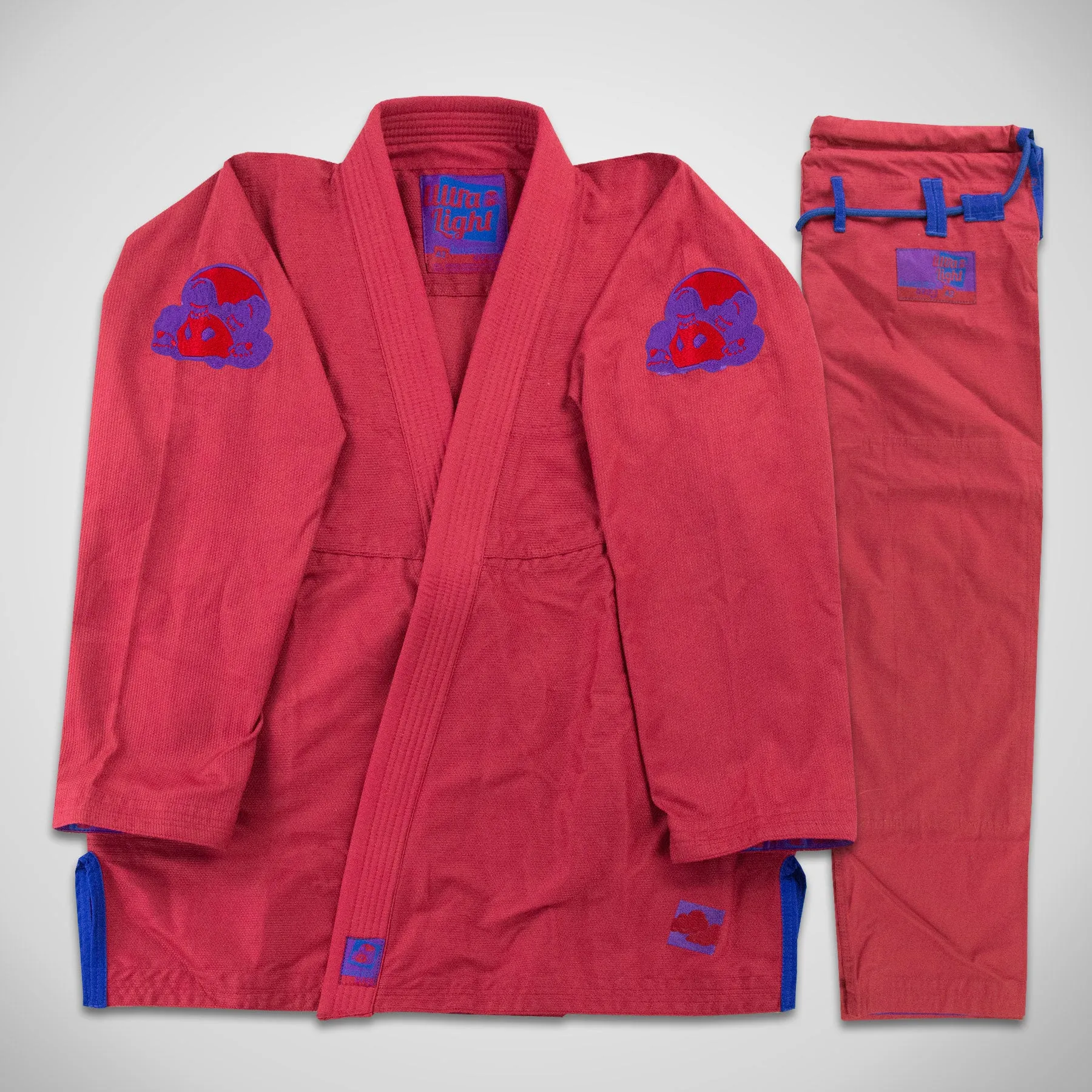 Magenta Ultra Light Pearl Weave Gi