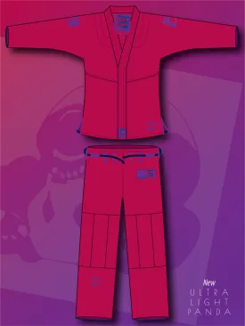 Magenta Ultra Light Pearl Weave Gi