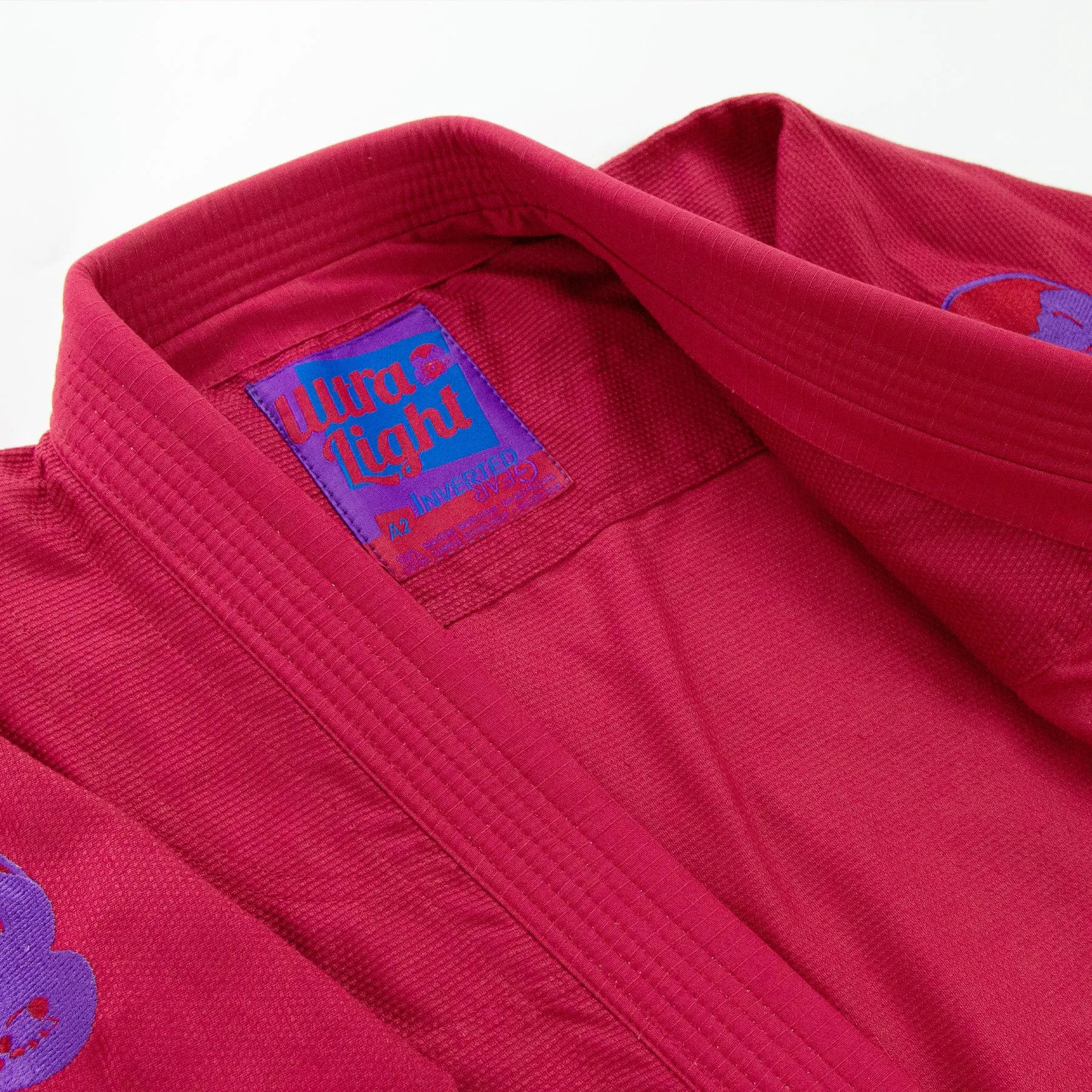 Magenta Ultra Light Pearl Weave Gi