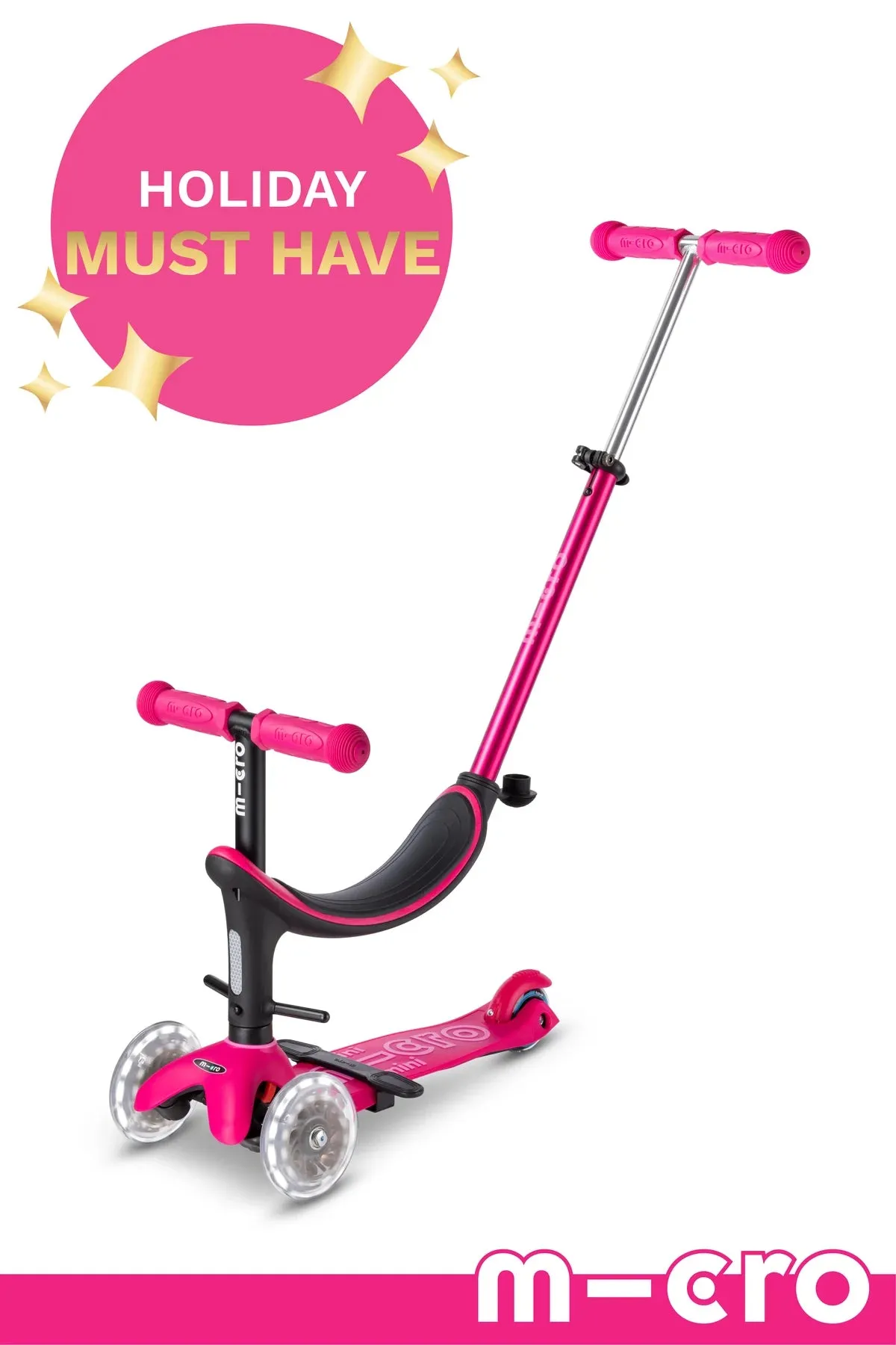 Micro Kickboard Mini2Grow Magic LED Scooter