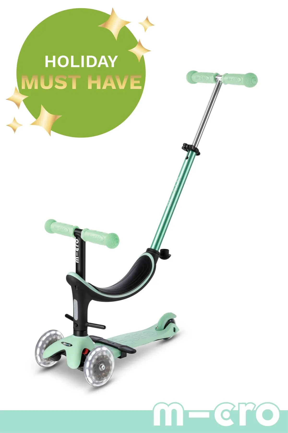 Micro Kickboard Mini2Grow Magic LED Scooter