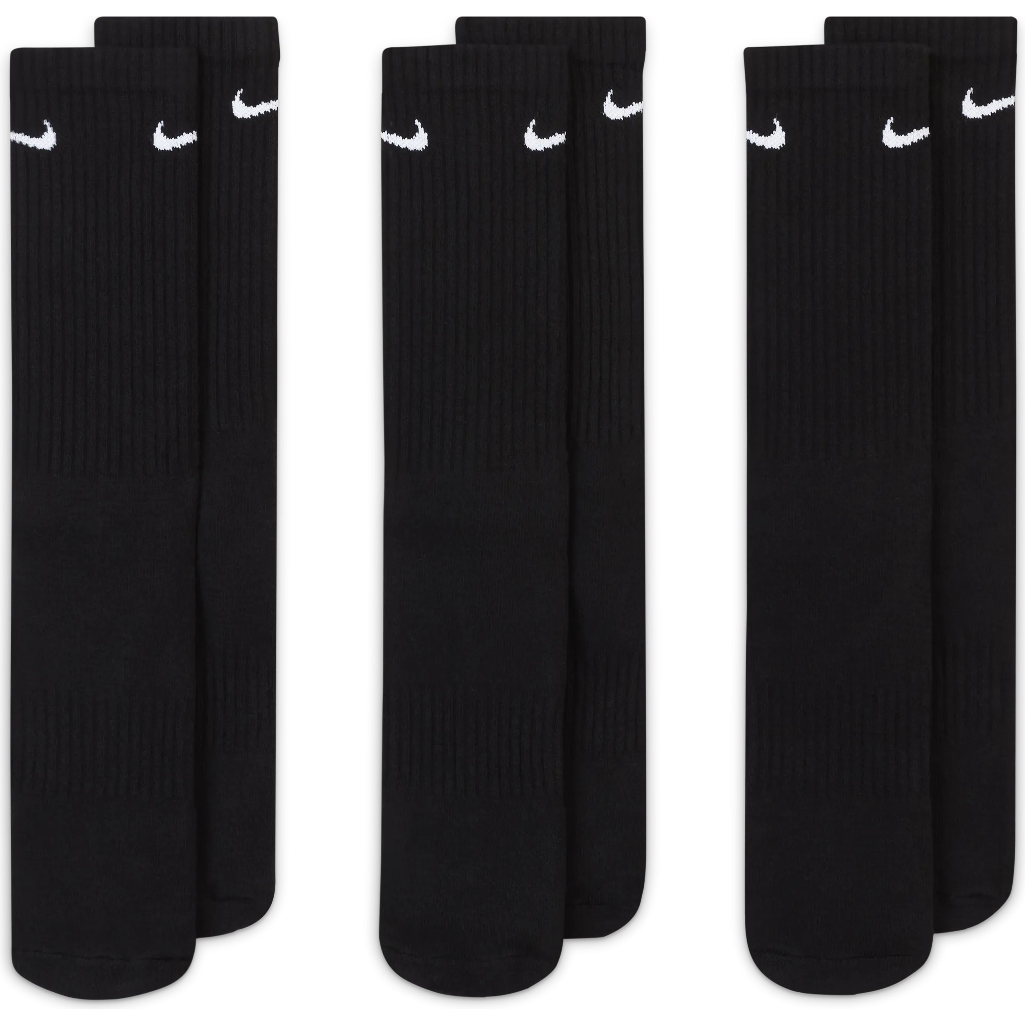 Nike Golf Everyday Cushioned Crew Socks 3 Pack SX7664