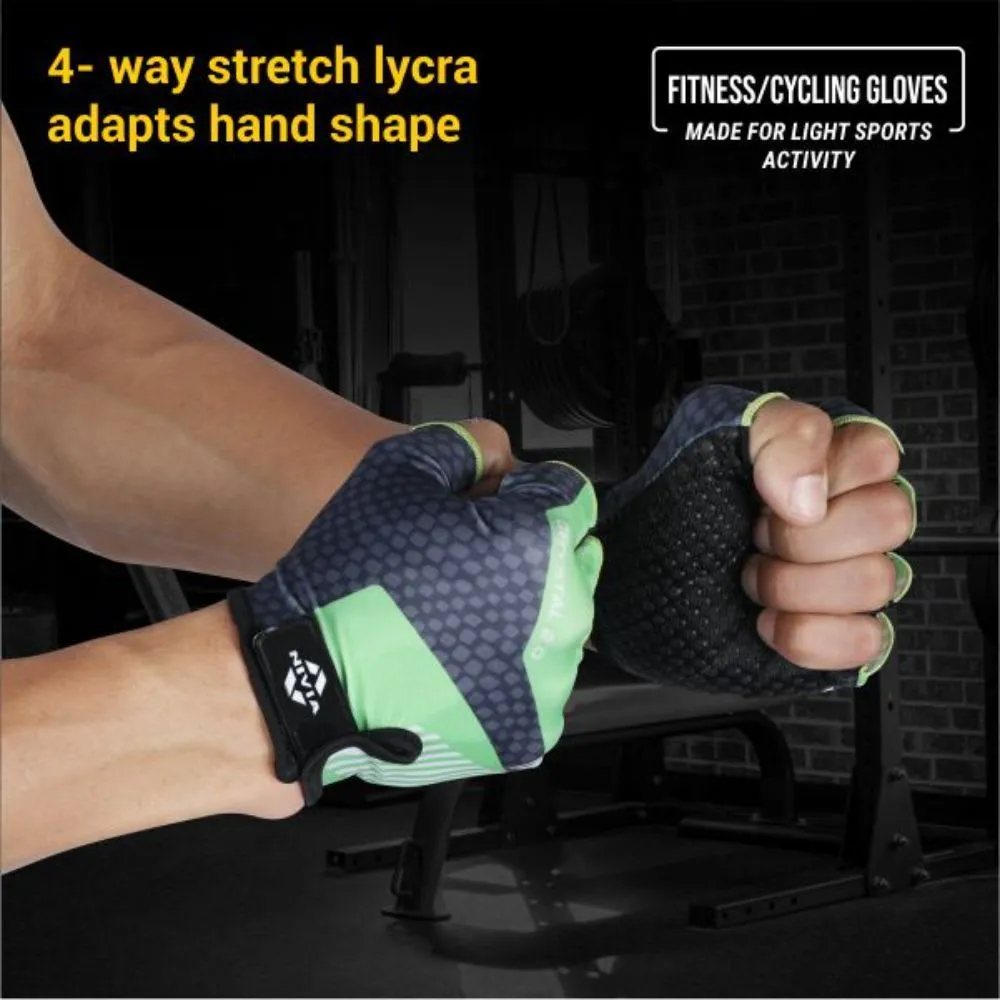Nivia Crystal 2.0 Fitness Glove Medium - Green
