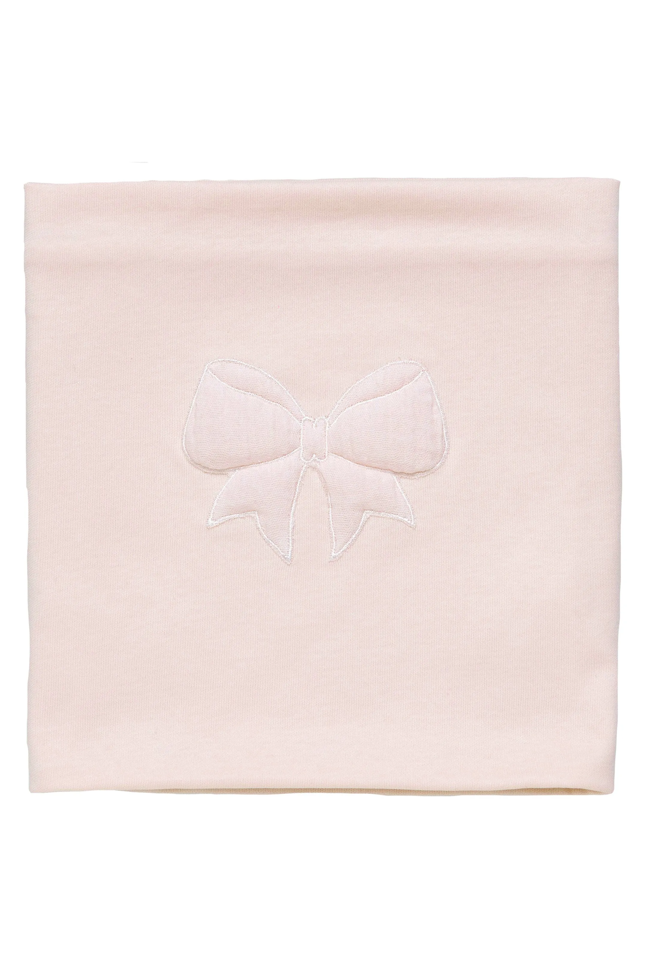 Peach Bow Blanket