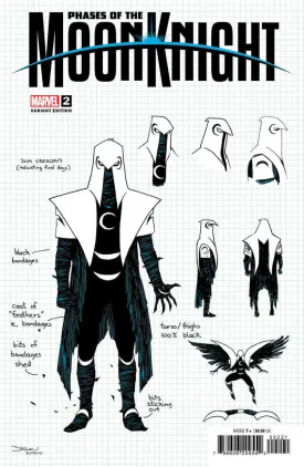 Phases Of The Moon Knight #2 Declan Shalvey Design Variant