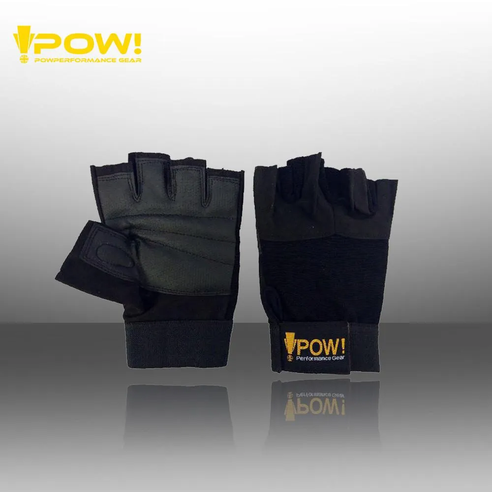 POW Leather Workout Gloves