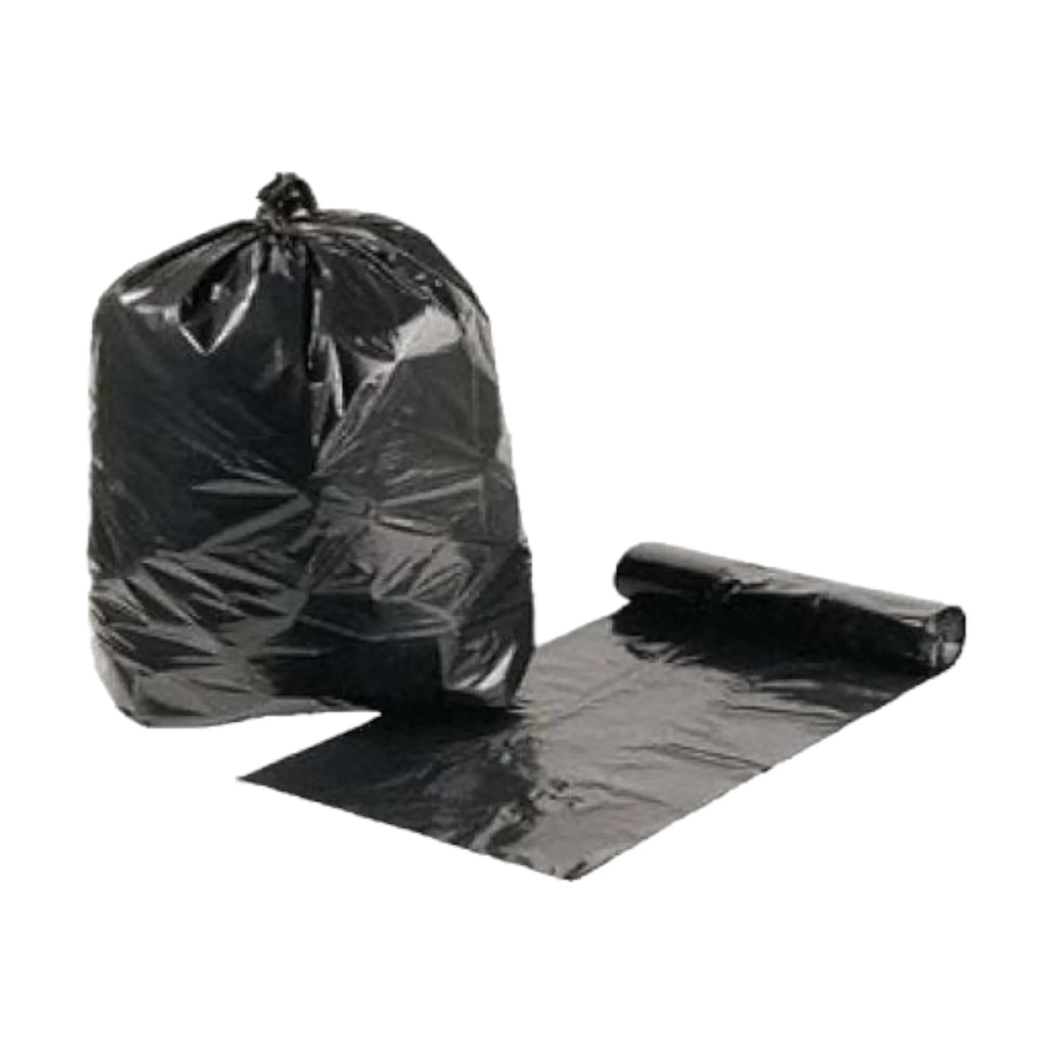 Refuse Bags on Roll 75x95cm Heavy Duty 20pc