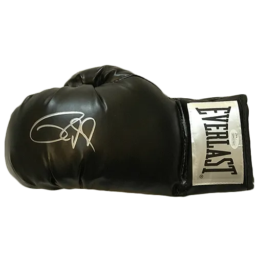 Roy Jones Jr Autographed Boxing Glove Black (JSA)