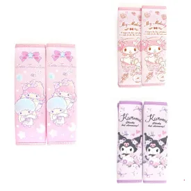 Sanrio Character Car Seat Belt Cover Set
