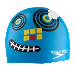 SPEEDO Critter Goo Bots Silicone Swim Cap
