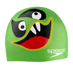 SPEEDO Critter Goo Bots Silicone Swim Cap