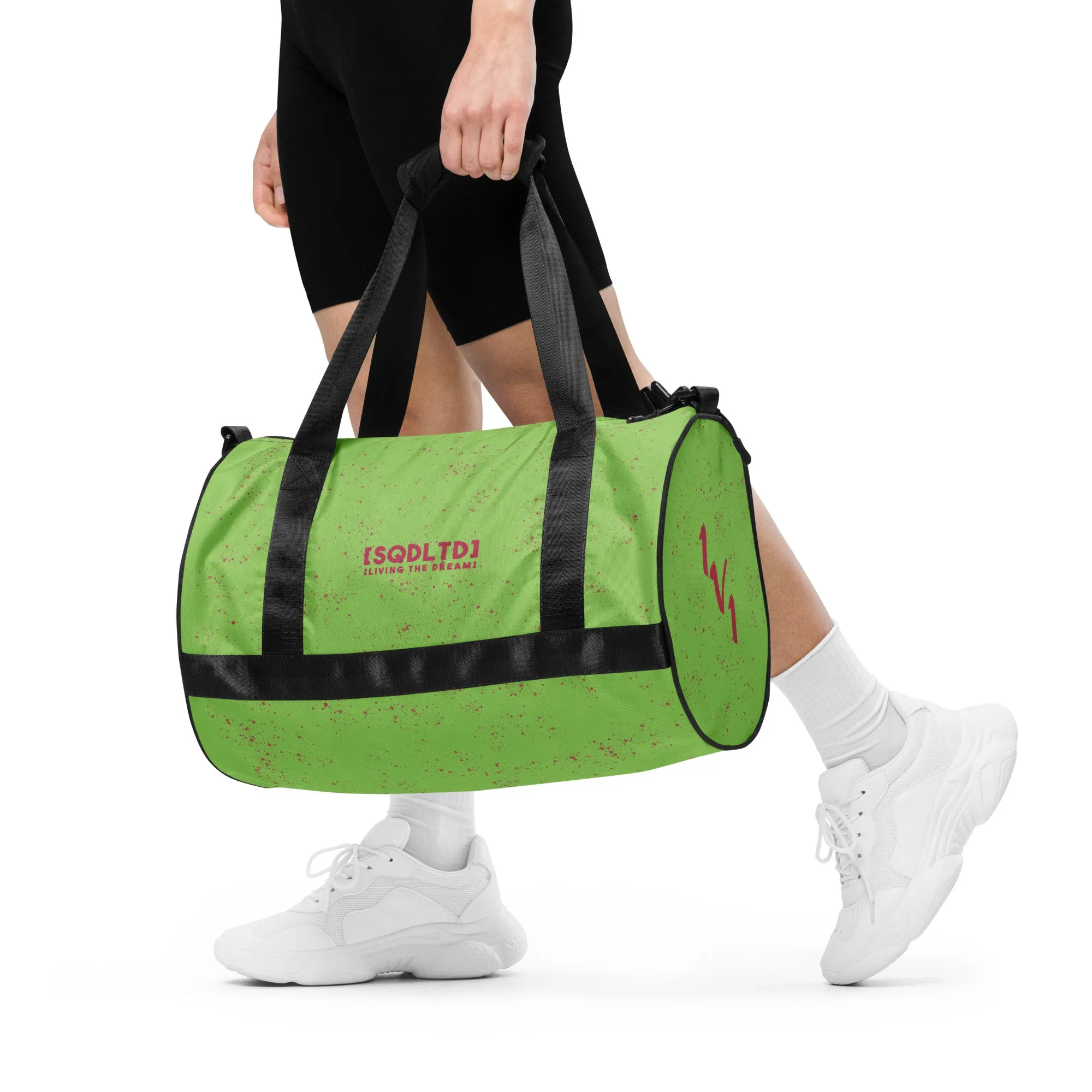 Sqdltd AU23 Panna AOP Gym Bag Khol