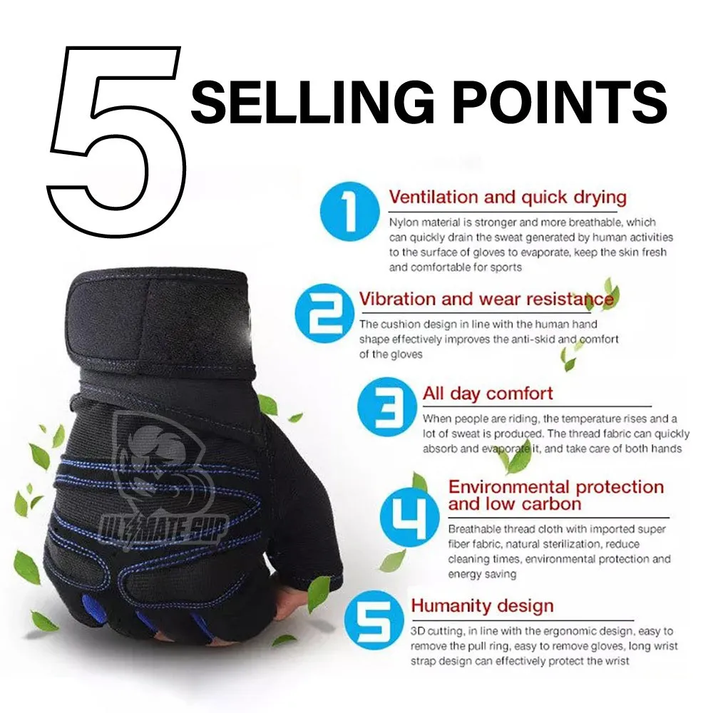 UltimateSup Training Gloves, Finger Guard, Finger Gloves, Weight Lifting Gloves, Workout Gloves, Exercise Gloves