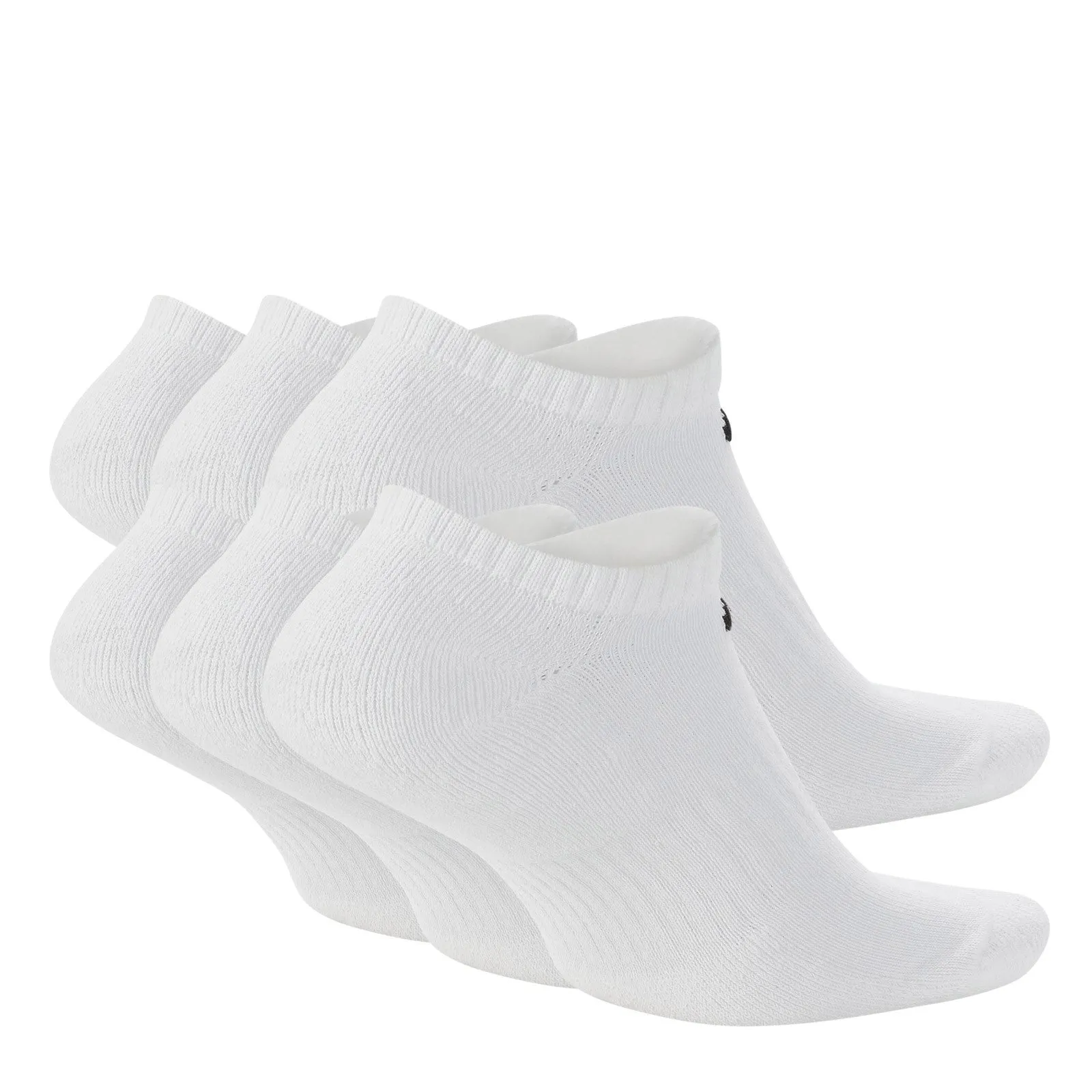 Unisex, Nike, Everyday Cushioned Training No-Show Socks - 6 Pair