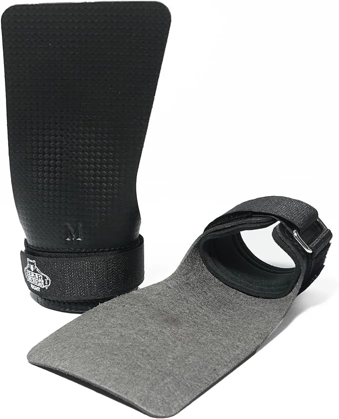 WOD Grips for Pull Ups, Olympic Lifts - Titanium, Carbon, Honey Grips - 2H, 3H and No Hole