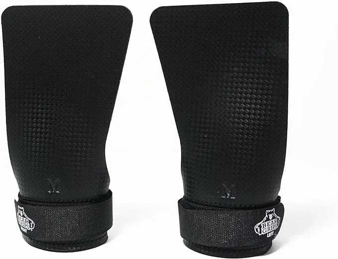 WOD Grips for Pull Ups, Olympic Lifts - Titanium, Carbon, Honey Grips - 2H, 3H and No Hole
